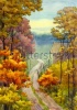 stock-photo-watercolor-landscape-countryside-view-of-a-dirt-road-near-the-autumnal-forest-584483