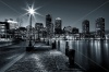 stock-photo-black-and-white-shot-of-boston-harbor-and-financial-district-in-boston-massachusetts-94087975
