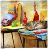 stock-photo-charming-street-pictures-cat-with-old-toys-232589218