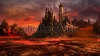 stock-photo-creepy-castle-in-the-middle-of-a-lava-field-209966512