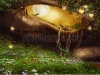 stock-photo-enchanted-cave-with-flowers-lanterns-and-butterflies-116653174