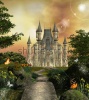 stock-photo-fabulous-castle-in-an-enchanted-garden-104131532