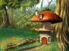 stock-photo-mushroom-house-in-an-enchanted-forest-digital-illustration-45199597