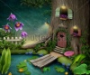 stock-photo-tree-with-door-and-windows-near-pond-illustration-or-poster-postcard-computer-graphics-141642352