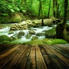 waterfalls_stock-photo-wood-floor-perspective-and-natural-mountain-waterfall-157856441